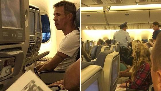 Панин устроил дебош на борту самолета (фото) Панин устроил дебош на борту самолета (фото)