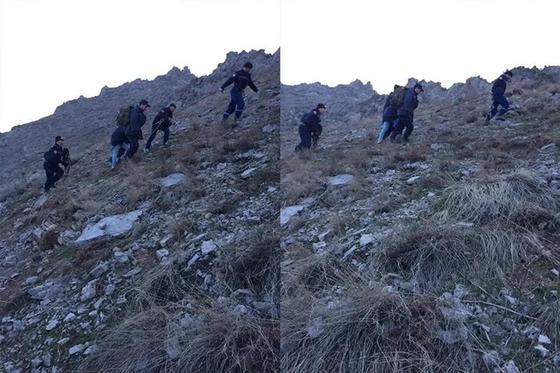 ОҚО-да 17 жастағы қыз бен жігіт түн ішінде тауда адасып кеткен (фото) ОҚО-да 17 жастағы қыз бен жігіт түн ішінде тауда адасып кеткен (фото)