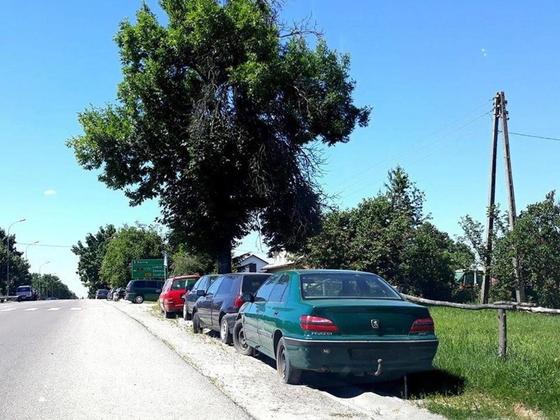 Перегонщики превратили село в свалку брошенных автомобилей (фото) Перегонщики превратили село в свалку брошенных автомобилей (фото)