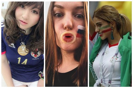Самые горячие болельщицы на чемпионате мира по футболу Самые горячие болельщицы на чемпионате мира по футболу