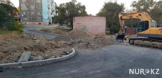 "Сняли новый асфальт": в акимате Жезгазгана прокомментировали странную ситуацию "Сняли новый асфальт": в акимате Жезгазгана прокомментировали странную ситуацию
