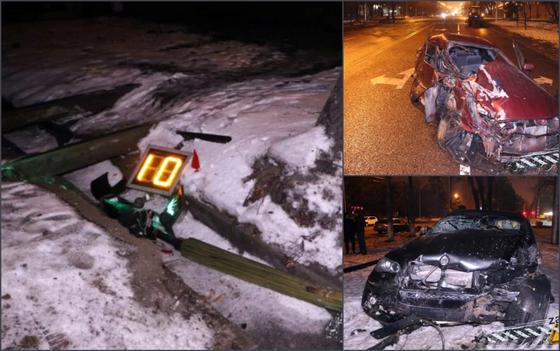 Водитель BMW сбежал, устроив ДТП в Алматы (фото) Водитель BMW сбежал, устроив ДТП в Алматы (фото)