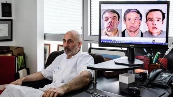 Мужчина во Франции получил третье лицо (фото) Мужчина во Франции получил третье лицо (фото)