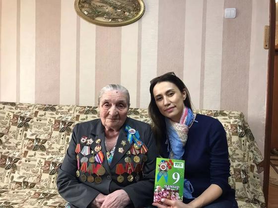Помним и чтим: молодежь компании Транстелеком поздравила ветеранов в Астане Помним и чтим: молодежь компании Транстелеком поздравила ветеранов в Астане