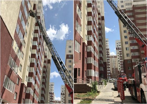 Эвакуировано 80 человек: в высотке Астаны случился пожар Эвакуировано 80 человек: в высотке Астаны случился пожар