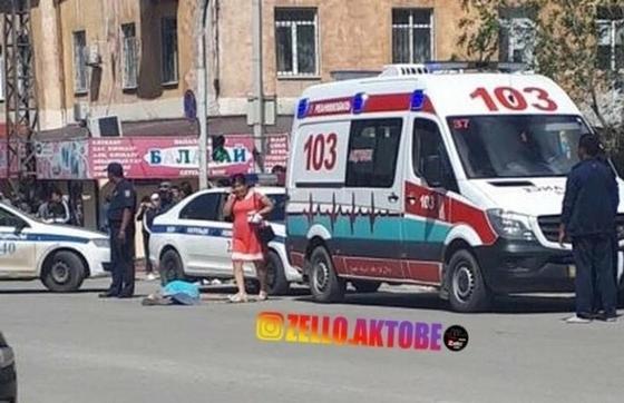 Автобус размозжил голову пешехода в Актобе Автобус размозжил голову пешехода в Актобе