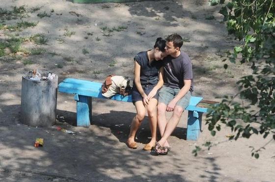 Фотограф четыре года снимал, что происходит на лавочке Фотограф четыре года снимал, что происходит на лавочке