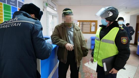 Задержанный с гранатой в Петропавловске Задержанный с гранатой в Петропавловске