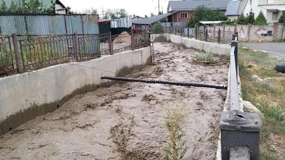 Угроза селя в Алматы Угроза селя в Алматы