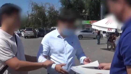 Задержание в Талдыкоргане Задержание в Талдыкоргане