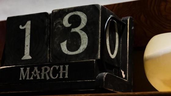 13 march 13 march