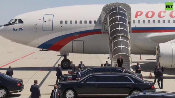 Владимир Путин прибыл в Женеву Владимир Путин прибыл в Женеву