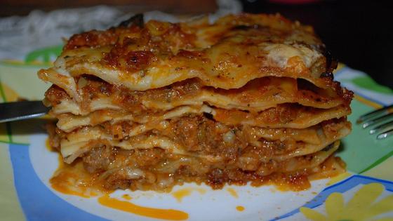 Лазанья с фаршем Лазанья с фаршем