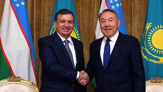 Шавкат Мирзиеев и Нурсултан Назарбаев Шавкат Мирзиеев и Нурсултан Назарбаев