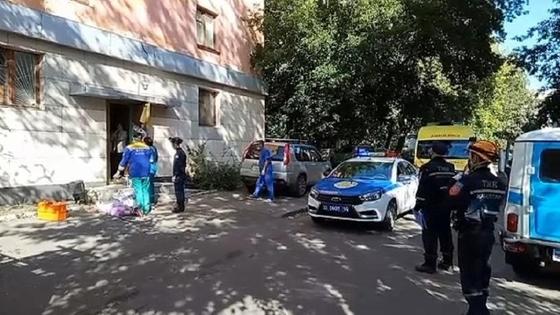 Место происшествия в Павлодаре Место происшествия в Павлодаре