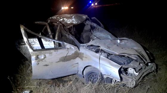 Автомобиль попал в аварию в ЗКО Автомобиль попал в аварию в ЗКО