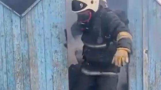 Пожар в доме в Актюбинской области Пожар в доме в Актюбинской области