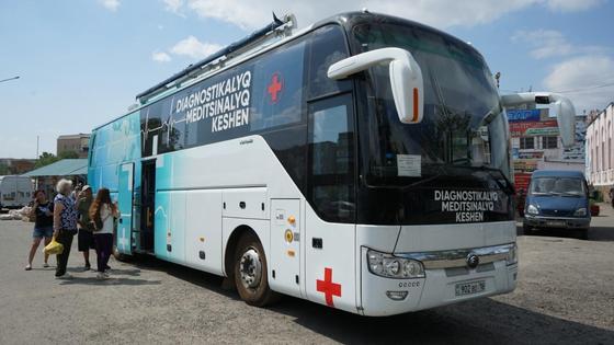 Вакцинация в Семее стала мобильной Вакцинация в Семее стала мобильной