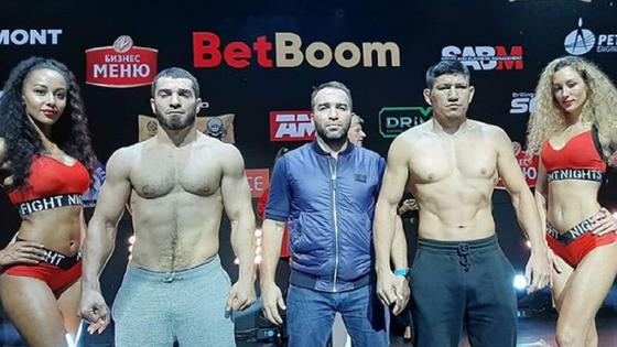 Куат Хамитов перед боем Куат Хамитов перед боем