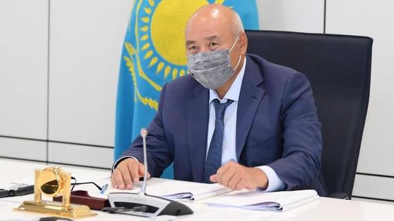 Собрание в акимате Туркестанской области Собрание в акимате Туркестанской области