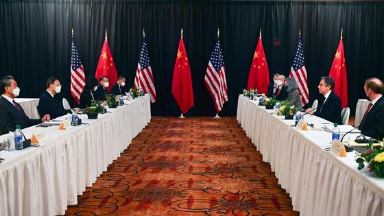 Переговоры США и Китая на Аляске Переговоры США и Китая на Аляске