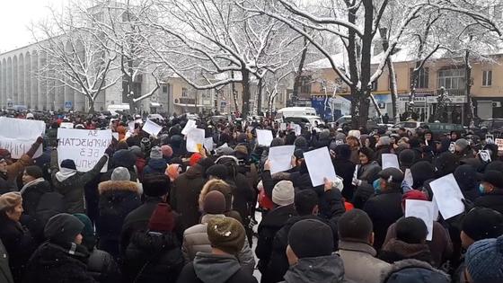митинг в Бишкеке митинг в Бишкеке