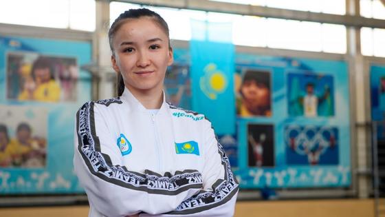 Каратистка Молдир Жанбырбай Каратистка Молдир Жанбырбай