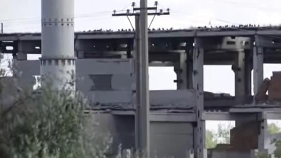 Разрушенное здание в деревне в СКО Разрушенное здание в деревне в СКО