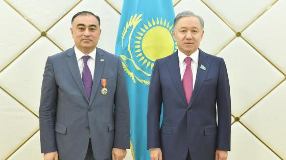 Нурлан Нигматулин с Рашадом Маммадовым Нурлан Нигматулин с Рашадом Маммадовым