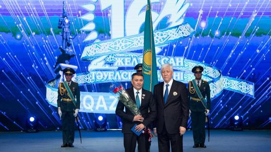 Награды вручили в Таллдыкоргане Награды вручили в Таллдыкоргане