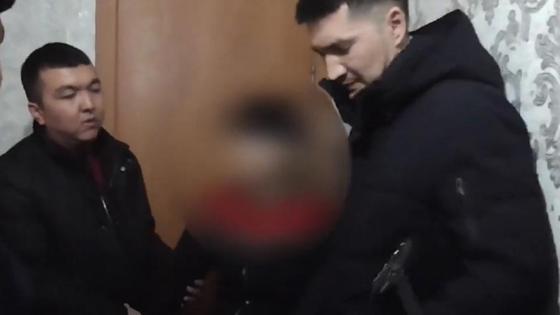 Задержание подозреваемой в Шымкенте Задержание подозреваемой в Шымкенте