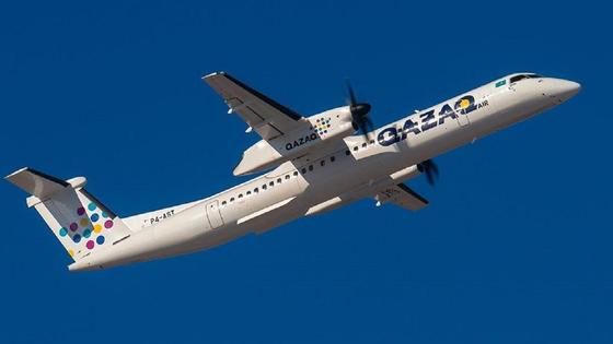 Самолет в небе Самолет в небе