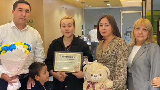 Айсулу Шанкиной подарили квартиру Айсулу Шанкиной подарили квартиру