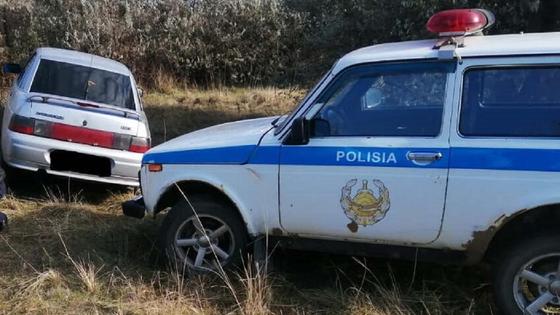 Полиция нашла угнанную автомашину Полиция нашла угнанную автомашину