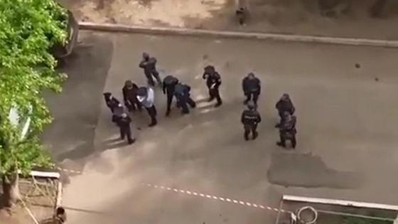 Место преступления в Павлодаре Место преступления в Павлодаре