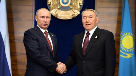 Елбасы мен Путин Елбасы мен Путин