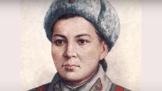 Портрет Маншук Маметовой Портрет Маншук Маметовой