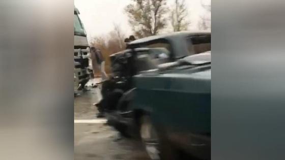 ДТП на трассе в ЗКО ДТП на трассе в ЗКО