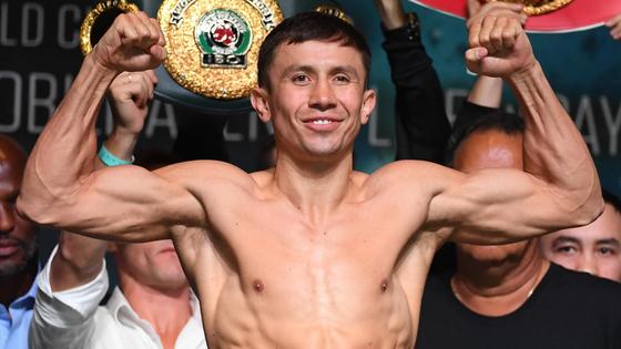 Казахстанский боксер Геннадий "GGG" Головкин Казахстанский боксер Геннадий "GGG" Головкин