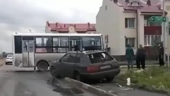 Автобус попал в ДТП в Петропавловске Автобус попал в ДТП в Петропавловске