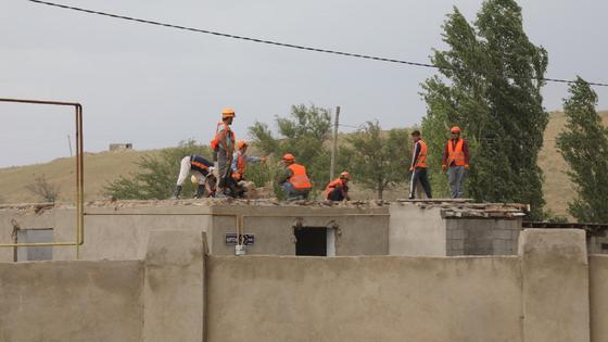 Жарылыстан бүлінген үй Жарылыстан бүлінген үй