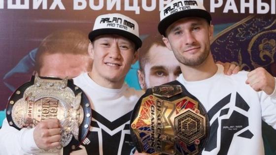 Жалғас Жұмағұлов пен Сергей Морозов Жалғас Жұмағұлов пен Сергей Морозов