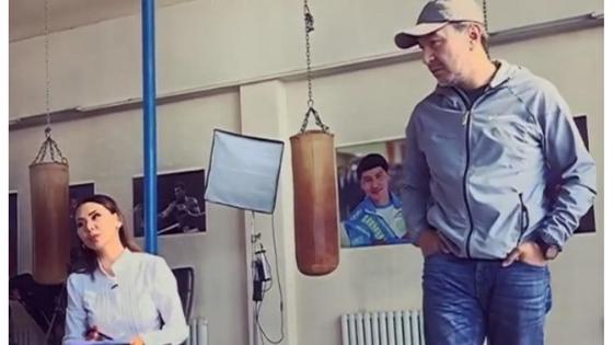 Динара Сәтжан мен Ақан Сатаев Динара Сәтжан мен Ақан Сатаев