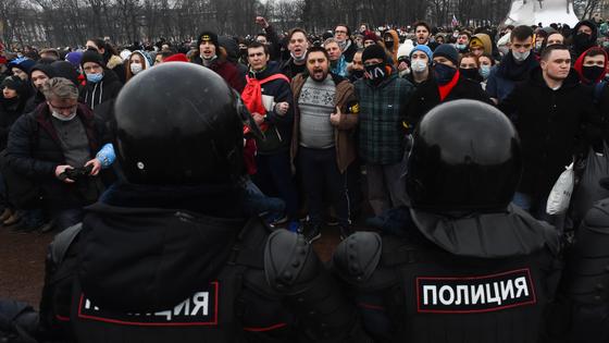 Протесты в поддержку Навального в Москве Протесты в поддержку Навального в Москве