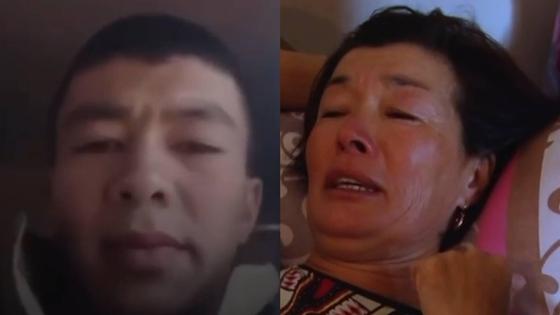 Коллаж: Әліби Кеңес және оның анасы Коллаж: Әліби Кеңес және оның анасы
