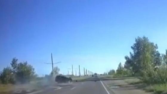 Столкновение двух авто в Павлодаре Столкновение двух авто в Павлодаре