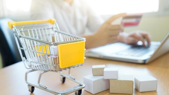 Продуктовая тележка для покупок Продуктовая тележка для покупок