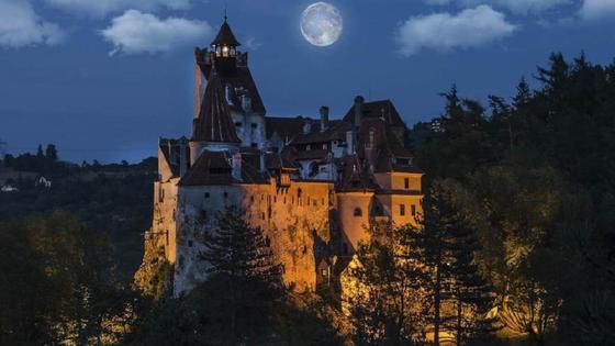 Замок Бран, панорама Замок Бран, панорама