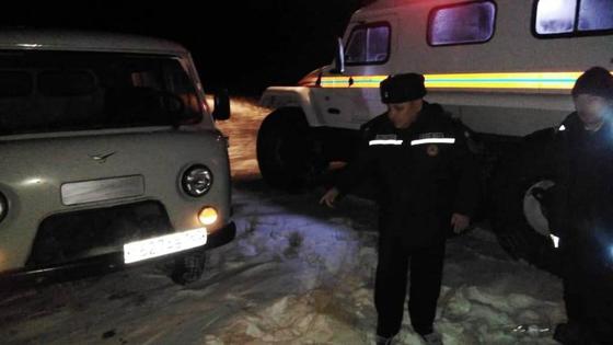 ТЖД қызметкерлері жоғалып кеткендерді құтқаруда ТЖД қызметкерлері жоғалып кеткендерді құтқаруда