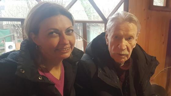 Российский актер Иван Краско и его возлюбленная Наталья Смыкова Российский актер Иван Краско и его возлюбленная Наталья Смыкова
